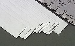 K&S 7153 Stainless Steel Strip .012" x 3/4" x 12" Bulk Pack (12 Pieces)