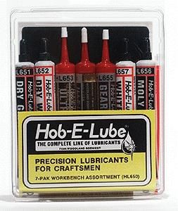 Woodland Scenics HL650 Hob-E-Lube 7-Pak Workbench Assortment