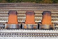 Rix Products 601 HO Scale Ingot Buggies with Molds 3-Pack Kit