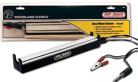 Woodland Scenics TT4560 N Scale Tidy Track Roto Wheel Cleaner