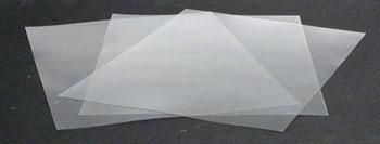K&S 1301 Clear Plastic Sheet .010" x 9" x 12" (3 Pieces)