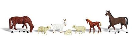 Woodland Scenics A1844 HO Scale Livestock