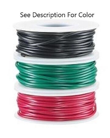 Wire Works 2407-116 24 Gauge Stranded Single Conductor Wire 110' - Green