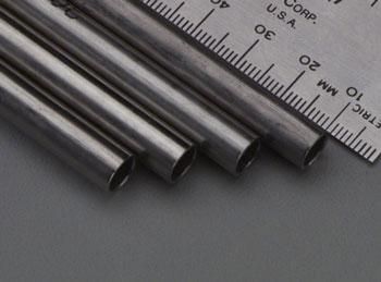 K&S 7117 Round Stainless Steel Tube 5/16" OD x 22 Ga. x 12" (4 Pieces)