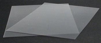 K&S 1306 Clear Plastic Sheet .030" x 9" x 12" (2 Pieces)