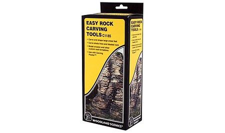 Woodland Scenics C1185 Easy Rock Carving Tools (3-Piece Set)