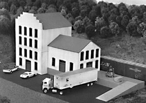 Rix Products 250 HO Scale Old Henderson Warehouse Kit