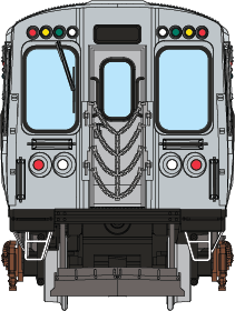Rapido N CTA 2600-series L 2-Car Pair (DC/Silent): Painted, Unlettered