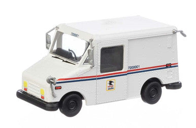 Walthers SceneMaster 12251 HO Scale Long Life Vehicle (LLV) Mail Truck - United States Postal Service(R) (Vintage Scheme)