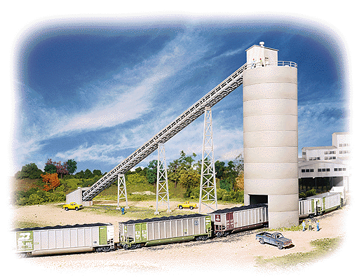 Walthers Cornerstone 3247 N Scale Western Flood Loader - Kit - 16 x 2-7/16 x 9-5/8" 42.5 x 6.1 x 24.4cm