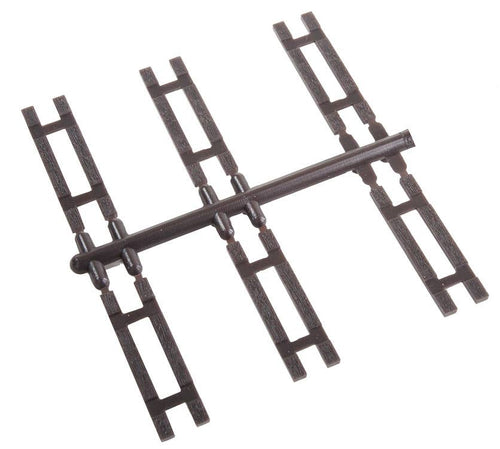 WalthersTrack 83101 HO Scale Wood Spacer Ties for Code 83 or Code 100 Track - 24 Pairs