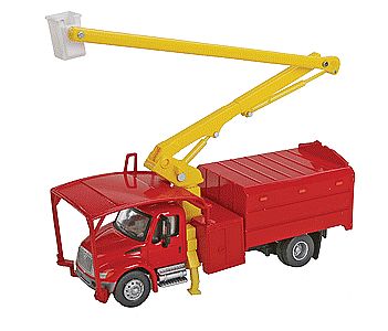 Walthers SceneMaster 11742 HO Scale International(R) 4300 Tree Trimmer Truck - Assembled - Red