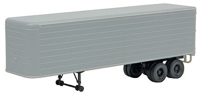 Walthers SceneMaster 2400 HO Scale 35' Fluted-Side Trailer 2-Pack - Kit - Undecorated