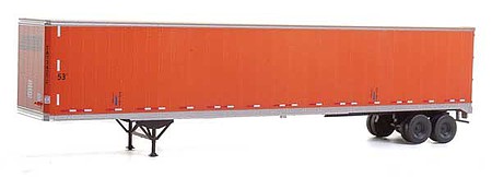 Walthers SceneMaster 2456 HO Scale 53' Stoughton Trailer 2-Pack - Assembled - Schneider National
