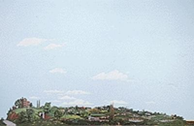 Walthers SceneMaster 717 HO Scale Background Scene 24 x 36" 60 x 90cm - Instant Horizons(TM) - City to Country